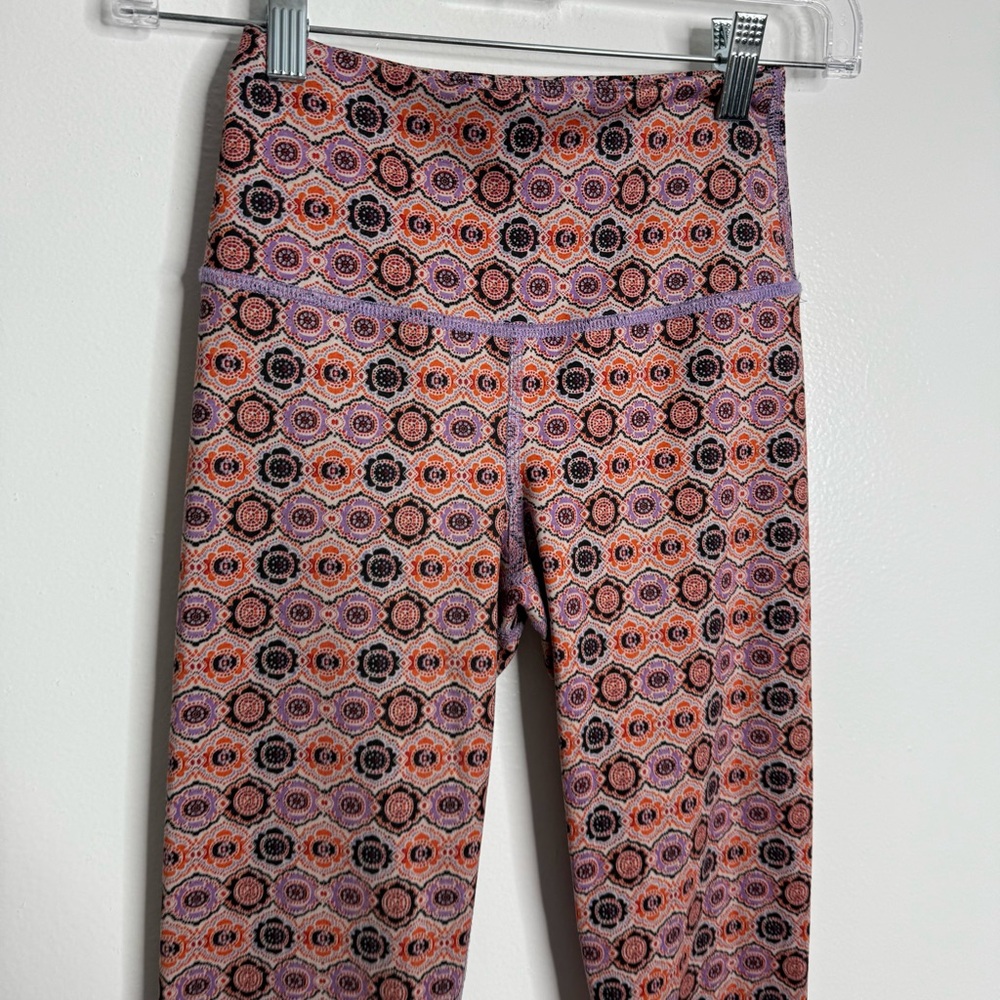 Anthropologie Daily Practice Liana High Rise Legging Geo Dot Active Yoga Size XS - Picture 3 of 9